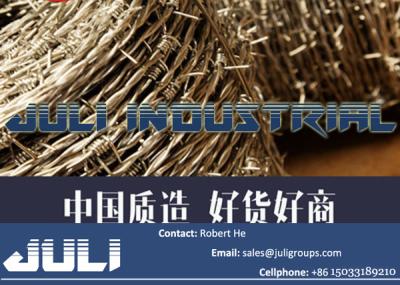 China stainless steel barbed wire coils, stainless steel barbed wire fencing for sale