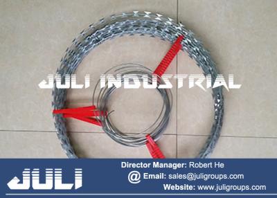 China Electrified Concertina Razor Wire from China supplier for sale