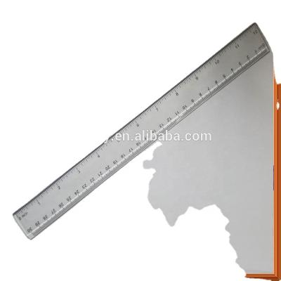 China Metal or plastic plastic ruler 30cm, transparent ruler, geometry box ruler set for sale