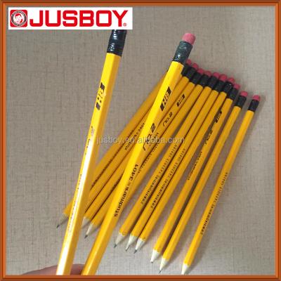 China Office & School High Quality HB Pencil Pencils With Bulk Eraser for sale