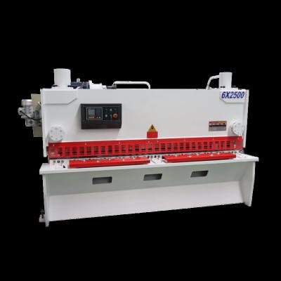 China Building material shops hydraulic plate machine cutting shear steel plate, metal slitter cutting length 3200mm with 13 mm thick metal for sale