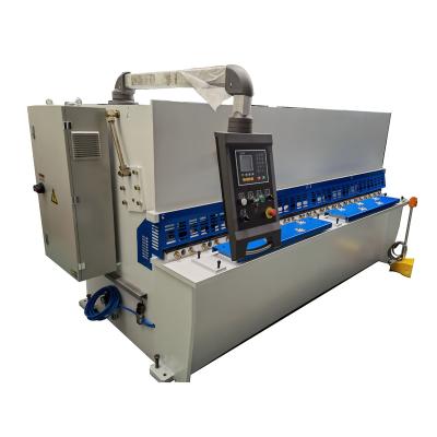 China Building Material Shops Accurl Ms78*3200 Swing Beam Shear Machine Metal Cutter Estun Hydraulic Control System For Carbon Steel Stainless Steel for sale