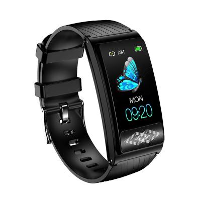 China P10 Touch Screen ECG Health Fitness Wristband Smart Watch Band For Blood Pressure Touch Heart Rate Monitor Sport Watch Spo 2 for sale