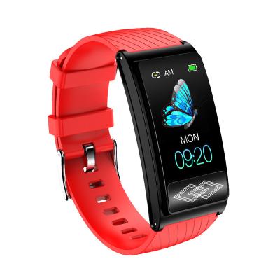 China Medical Smart Watch ECG Blood Oxygen Measurement Touch Screen Fitness Smart Bracelet P10 for sale