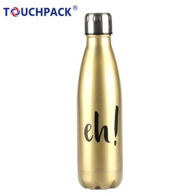 China Double Wall PORTABLE Vacuum Stainless Steel Drinking Bottles Insulated Water Bottle for sale