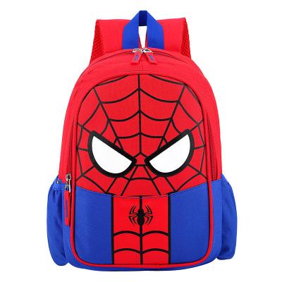 China Waterproof wholesale mini cartoon cute children backpack bag kindergarten boy spiderman travel school bags book backpack for kids for sale