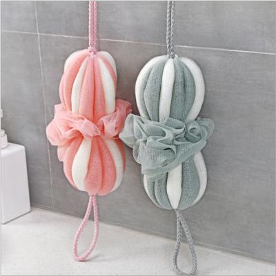 China EXFOLIATE Sponge Shower Loofahs Splendid Soft Exfoliator Body Scrubber for sale