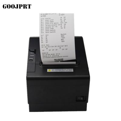 China 3 Inch Black And White Thermal Receipt Position 80mm Printer With Auto Cutter JP80H for sale