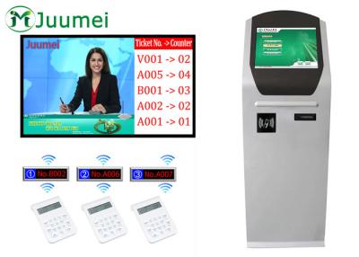 China Bank Queue Management System Warteschlangen System Ticket Dispenser Multi Counters zu verkaufen