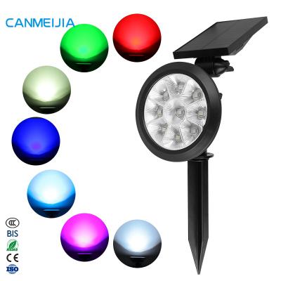 China Luces Para Bicicleta Solares Garden Residential Hot Sale RGB Wall Flood Lamp Solar Outdoor Solar Led Street Light Lights for sale