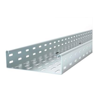 China Steel Wire Mesh Cable Tray Perforated Ladder Type Steel Cable Tray for sale