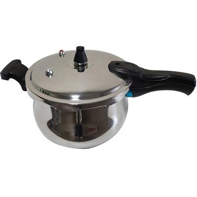 China Sustainable Induction Cooker Bakelite Handle Stainless Steel Gas Pressure Cooker for sale