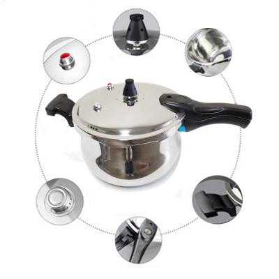 China Viable Popular Stainless Steel Pressure Cooker Triple Clad Induction Cooker for sale