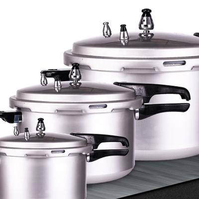 China Sustainable Hot Sales Manual Aluminum Alloy Aluminum Pressure Cookers for sale