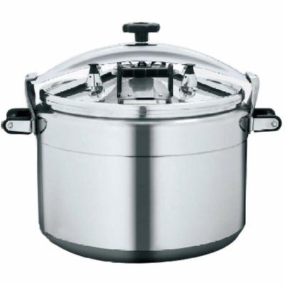 China Viable Large Size Pressure Cooker Kitchenware Aluminum Explosion Proof Pressure Cooker for sale