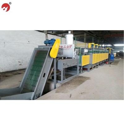 China Factory Screws Continuous Heat Treatment Mesh Belt Hardening And Tempering Furnace for sale