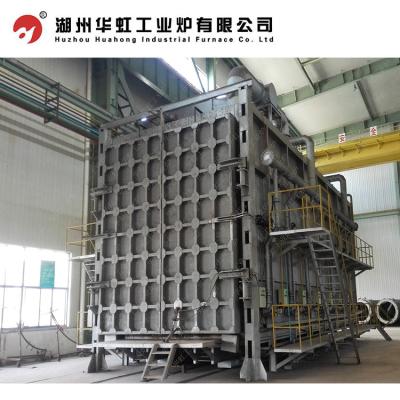 China Heat Treatment Furnace Bogie Hearth Gas Annealing Furnace for sale