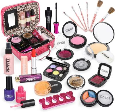 China Safety Kids Girls Real Makeup Sets Toys Cosmetics Beauty Set Make Up Role Play Pretend Play for sale