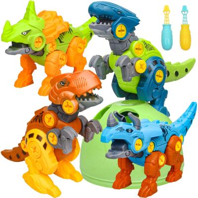 China Durable 229 PCS Large Dinosaur Race Track Toys Assemble Dinosaur Toys Education Toys for sale