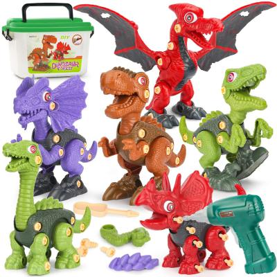 China Children's Education Take Apart Dinosaur Toy For Kids Construction Assemble Building Toys Education Toys for sale