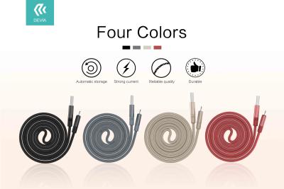 Chine Devia USB cable for type C, Devia USB cable for Iphone lightning, Devia USB for Android à vendre