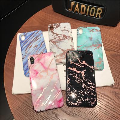 China Iphone Xs Max TPU gilding marble case, Iphone XR protective TPU case, Iphone XS TPU case for sale