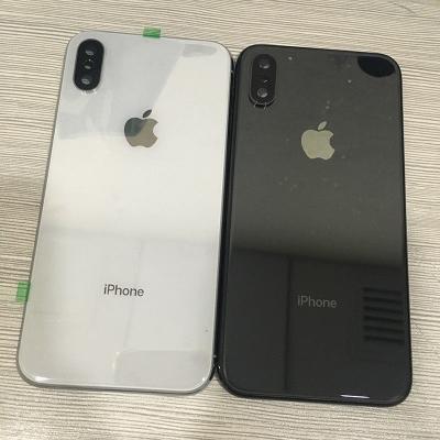 China Iphone X rear glass panel and edge bezel, repair rear glass panel for Iphone X, Iphone X repair rear glass panel for sale