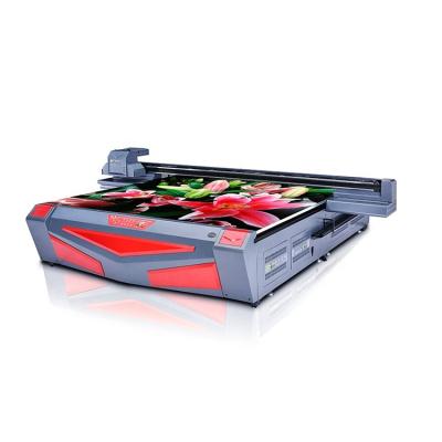 China Garment Shops Sliding Door UV Flatbed Printer , Large Size High Speed ​​Machine 3m X 4m Printing for sale