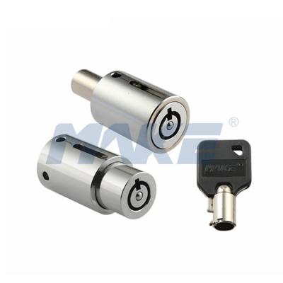 China Zinc Alloy Zinc Alloy Tubular Push In Cylinder Plunger Automobile Lock for sale