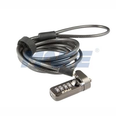 China MK815-5 High Quality Laptop Combination Cable Lock Digital Computer Desk Lock for sale