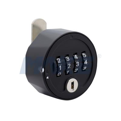 China Locker MK718 All Metal Adjustable 4 Dial Password Combination Locker Lock for sale