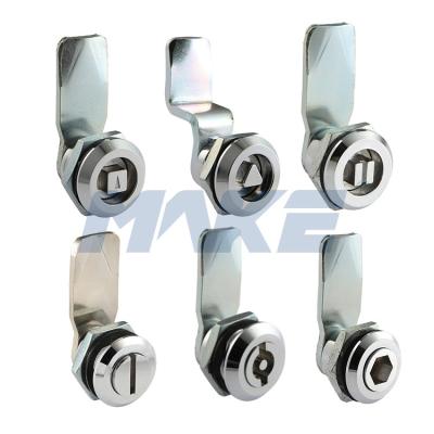 China Zinc Alloy Electric Cabinet MK407 Cabinet Slot Cam Locks For Panels for sale