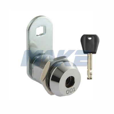 China Zinc Alloy Locker MK102BL Stainless Steel Cam Lock For Vending Machines for sale