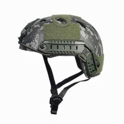 China High Quality And Low Price Combat Tactical Helmet Paintball Game War Camouflage Outdoor Camping Helmet Army Fast Military Tactical Helmet for sale