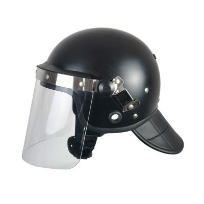 China ABS/PC Anti Riot Helmet With Sun Visor ABS Riot Helmet Control Helmet for sale