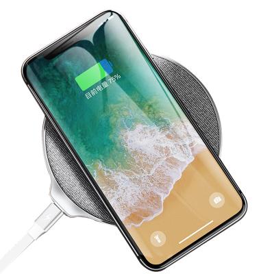 China 2018 hot sale mobile phone wireless charger ultra-thin wireless fast charging 10W mobile phone for iphone8plus X Samsung S9+ Apple X iPhone8 for sale