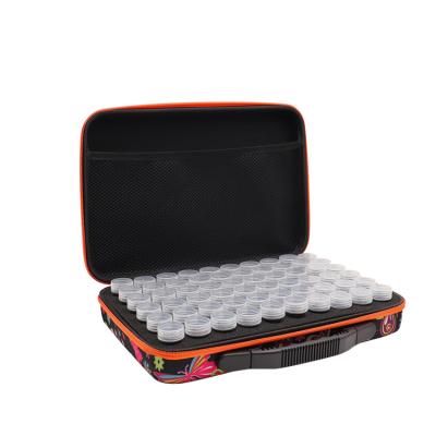 China Waterproof Diamond Painting Diy Beads Organizer Tools Colorful Butterfly Diamond Storage Case 60 Slots for sale