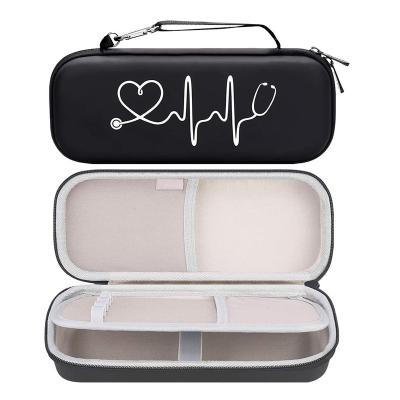 China Suitcase Stethoscope Waterproof Shockproof Dustproof Suitcase, Suitable for 3M Littmann Classic III Cardiology IV Diagnosis MDF Acoustic Stethoscope for sale