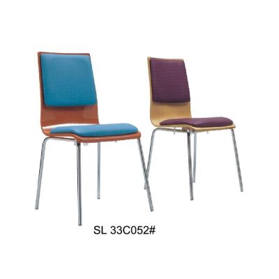 China Modern Price Steel Banquet Chair Stacking Bent Plywood Chairs Porcelain for sale