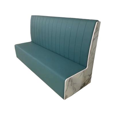 China Modern Dining Seating Booth Sets Used Restaurant Furniture Customized Fast Food Restaurant Sofa Seating Booth for sale