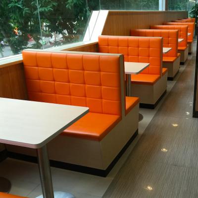 China Traditional restaurant used table fast food booths sofa chairs and seat for sale for sale