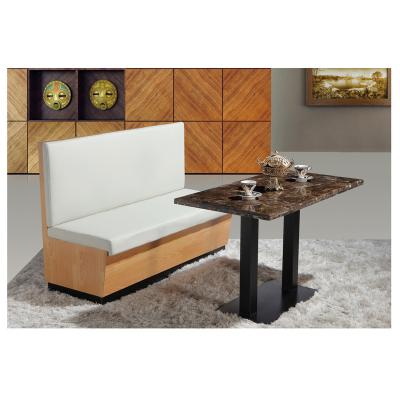 China Modern Leather Restaurant Booth Sofa Restaurant Sofa for sale