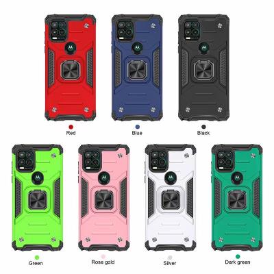 China Accurate Hole Position For Samsung Galaxy A72 A52 A12 A32 A02S Bracket Ring Holder Car Magnet Armor Kickstand Shockproof Case for sale