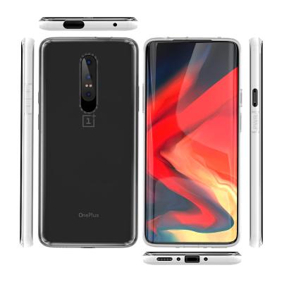 China 100% Eco-friendly Phone Case For OnePlus Nord Case, Hot Salts 2mm Shockproof Armor Transparent Clear TPU Phone Case For OnePlus 7 Pro Case Soft for sale