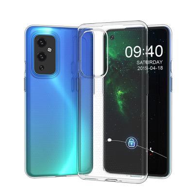 China Hot Sales Anti-drop Crystal Clear Ultra Thin Soft TPU Back Cover Cell Phone Rubber Transparent Thin Case For OnePlus 8T for sale