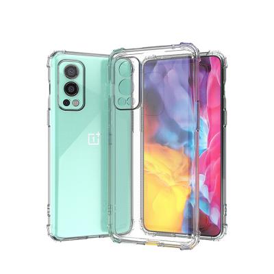 China Four Crystal Clear Transparent Shockproof Shockproof Conrer TPU Cell Phone Cases For One Plus Nord 9RT 5G 9 Pro 9R 2 N100 N200 CE for sale