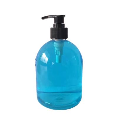 China Empty Plastic Household Products 500ml PET Hand Soap Sanitizer Bottles With Lotion Pump Wholesale for sale