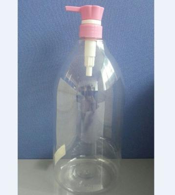 China Personal Care 2000ml Empty Clear PET Bottle With Pump For Sale for sale