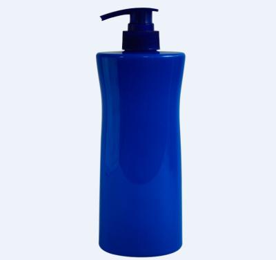 China Red shiny shampoo bottles empty 850ml PET shampoo bottle with pump whosale for sale