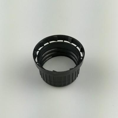 China Non Spill 42mm Plastic Safety Cap With Safety Ring for sale